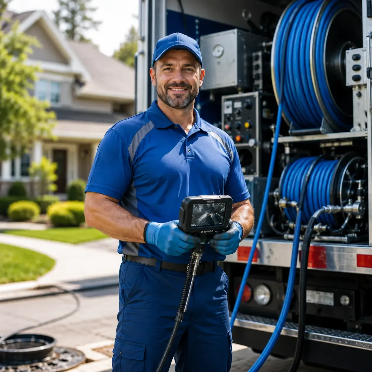 Local outdoor drain cleaning specialists in Lucas, KS